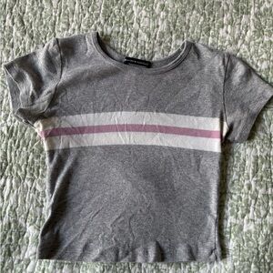 Brandy Melville Cropped Baby Tee